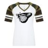 ATC&TRADE; EUROSPUN&REG; RING SPUN BASEBALL LADIES' TEE ATC0822L Thumbnail