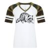 ATC&TRADE; EUROSPUN&REG; RING SPUN BASEBALL LADIES' TEE ATC0822L Thumbnail