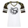 ATC&TRADE; EUROSPUN&REG; RING SPUN BASEBALL LADIES' TEE ATC0822L Thumbnail