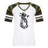 ATC&TRADE; EUROSPUN&REG; RING SPUN BASEBALL LADIES' TEE ATC0822L Thumbnail