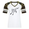 ATC&TRADE; EUROSPUN&REG; RING SPUN BASEBALL LADIES' TEE ATC0822L Thumbnail