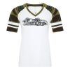 ATC&TRADE; EUROSPUN&REG; RING SPUN BASEBALL LADIES' TEE ATC0822L Thumbnail