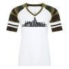 ATC&TRADE; EUROSPUN&REG; RING SPUN BASEBALL LADIES' TEE ATC0822L Thumbnail