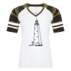 ATC&TRADE; EUROSPUN&REG; RING SPUN BASEBALL LADIES' TEE ATC0822L Thumbnail