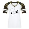 ATC&TRADE; EUROSPUN&REG; RING SPUN BASEBALL LADIES' TEE ATC0822L Thumbnail