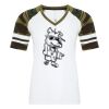 ATC&TRADE; EUROSPUN&REG; RING SPUN BASEBALL LADIES' TEE ATC0822L Thumbnail