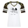 ATC&TRADE; EUROSPUN&REG; RING SPUN BASEBALL LADIES' TEE ATC0822L Thumbnail