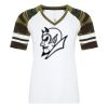 ATC&TRADE; EUROSPUN&REG; RING SPUN BASEBALL LADIES' TEE ATC0822L Thumbnail