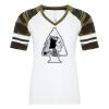 ATC&TRADE; EUROSPUN&REG; RING SPUN BASEBALL LADIES' TEE ATC0822L Thumbnail