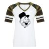 ATC&TRADE; EUROSPUN&REG; RING SPUN BASEBALL LADIES' TEE ATC0822L Thumbnail