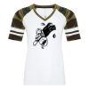 ATC&TRADE; EUROSPUN&REG; RING SPUN BASEBALL LADIES' TEE ATC0822L Thumbnail