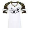 ATC&TRADE; EUROSPUN&REG; RING SPUN BASEBALL LADIES' TEE ATC0822L Thumbnail