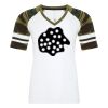 ATC&TRADE; EUROSPUN&REG; RING SPUN BASEBALL LADIES' TEE ATC0822L Thumbnail