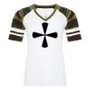 ATC&TRADE; EUROSPUN&REG; RING SPUN BASEBALL LADIES' TEE ATC0822L Thumbnail