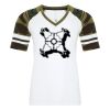 ATC&TRADE; EUROSPUN&REG; RING SPUN BASEBALL LADIES' TEE ATC0822L Thumbnail