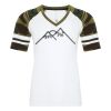 ATC&TRADE; EUROSPUN&REG; RING SPUN BASEBALL LADIES' TEE ATC0822L Thumbnail