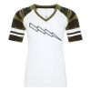 ATC&TRADE; EUROSPUN&REG; RING SPUN BASEBALL LADIES' TEE ATC0822L Thumbnail