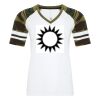 ATC&TRADE; EUROSPUN&REG; RING SPUN BASEBALL LADIES' TEE ATC0822L Thumbnail