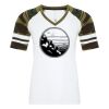 ATC&TRADE; EUROSPUN&REG; RING SPUN BASEBALL LADIES' TEE ATC0822L Thumbnail