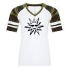 ATC&TRADE; EUROSPUN&REG; RING SPUN BASEBALL LADIES' TEE ATC0822L Thumbnail