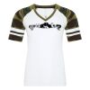 ATC&TRADE; EUROSPUN&REG; RING SPUN BASEBALL LADIES' TEE ATC0822L Thumbnail