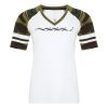 ATC&TRADE; EUROSPUN&REG; RING SPUN BASEBALL LADIES' TEE ATC0822L Thumbnail