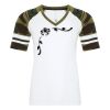 ATC&TRADE; EUROSPUN&REG; RING SPUN BASEBALL LADIES' TEE ATC0822L Thumbnail