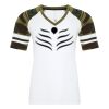 ATC&TRADE; EUROSPUN&REG; RING SPUN BASEBALL LADIES' TEE ATC0822L Thumbnail