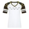 ATC&TRADE; EUROSPUN&REG; RING SPUN BASEBALL LADIES' TEE ATC0822L Thumbnail