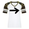 ATC&TRADE; EUROSPUN&REG; RING SPUN BASEBALL LADIES' TEE ATC0822L Thumbnail