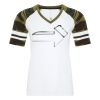 ATC&TRADE; EUROSPUN&REG; RING SPUN BASEBALL LADIES' TEE ATC0822L Thumbnail
