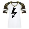 ATC&TRADE; EUROSPUN&REG; RING SPUN BASEBALL LADIES' TEE ATC0822L Thumbnail