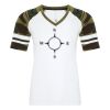 ATC&TRADE; EUROSPUN&REG; RING SPUN BASEBALL LADIES' TEE ATC0822L Thumbnail