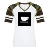 ATC&TRADE; EUROSPUN&REG; RING SPUN BASEBALL LADIES' TEE ATC0822L Thumbnail