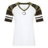 ATC&TRADE; EUROSPUN&REG; RING SPUN BASEBALL LADIES' TEE ATC0822L Thumbnail