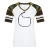 ATC&TRADE; EUROSPUN&REG; RING SPUN BASEBALL LADIES' TEE ATC0822L Thumbnail
