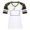 ATC&TRADE; EUROSPUN&REG; RING SPUN BASEBALL LADIES' TEE ATC0822L Thumbnail