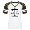 ATC&TRADE; EUROSPUN&REG; RING SPUN BASEBALL LADIES' TEE ATC0822L Thumbnail