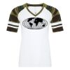 ATC&TRADE; EUROSPUN&REG; RING SPUN BASEBALL LADIES' TEE ATC0822L Thumbnail