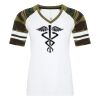 ATC&TRADE; EUROSPUN&REG; RING SPUN BASEBALL LADIES' TEE ATC0822L Thumbnail