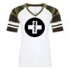 ATC&TRADE; EUROSPUN&REG; RING SPUN BASEBALL LADIES' TEE ATC0822L Thumbnail