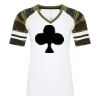 ATC&TRADE; EUROSPUN&REG; RING SPUN BASEBALL LADIES' TEE ATC0822L Thumbnail
