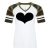 ATC&TRADE; EUROSPUN&REG; RING SPUN BASEBALL LADIES' TEE ATC0822L Thumbnail