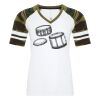 ATC&TRADE; EUROSPUN&REG; RING SPUN BASEBALL LADIES' TEE ATC0822L Thumbnail