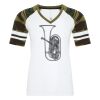 ATC&TRADE; EUROSPUN&REG; RING SPUN BASEBALL LADIES' TEE ATC0822L Thumbnail