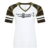 ATC&TRADE; EUROSPUN&REG; RING SPUN BASEBALL LADIES' TEE ATC0822L Thumbnail