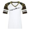 ATC&TRADE; EUROSPUN&REG; RING SPUN BASEBALL LADIES' TEE ATC0822L Thumbnail