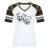 ATC&TRADE; EUROSPUN&REG; RING SPUN BASEBALL LADIES' TEE ATC0822L Thumbnail