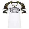 ATC&TRADE; EUROSPUN&REG; RING SPUN BASEBALL LADIES' TEE ATC0822L Thumbnail