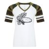 ATC&TRADE; EUROSPUN&REG; RING SPUN BASEBALL LADIES' TEE ATC0822L Thumbnail